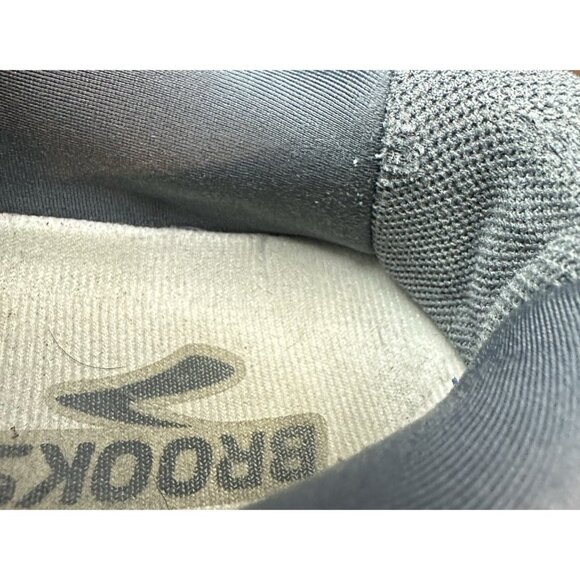 Brooks Ghost 12 Shoes Womens 8 Medium B Grey Purple Plaid Sneakers 1203051B442 - Picture 13 of 14